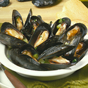 Mussels Steamed in White Wine